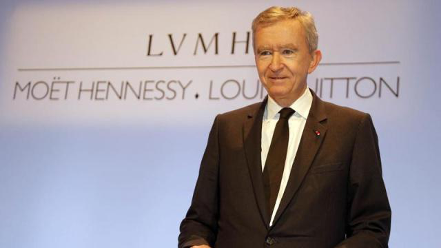 法国奢侈品巨头LVMH集团主席兼CEO